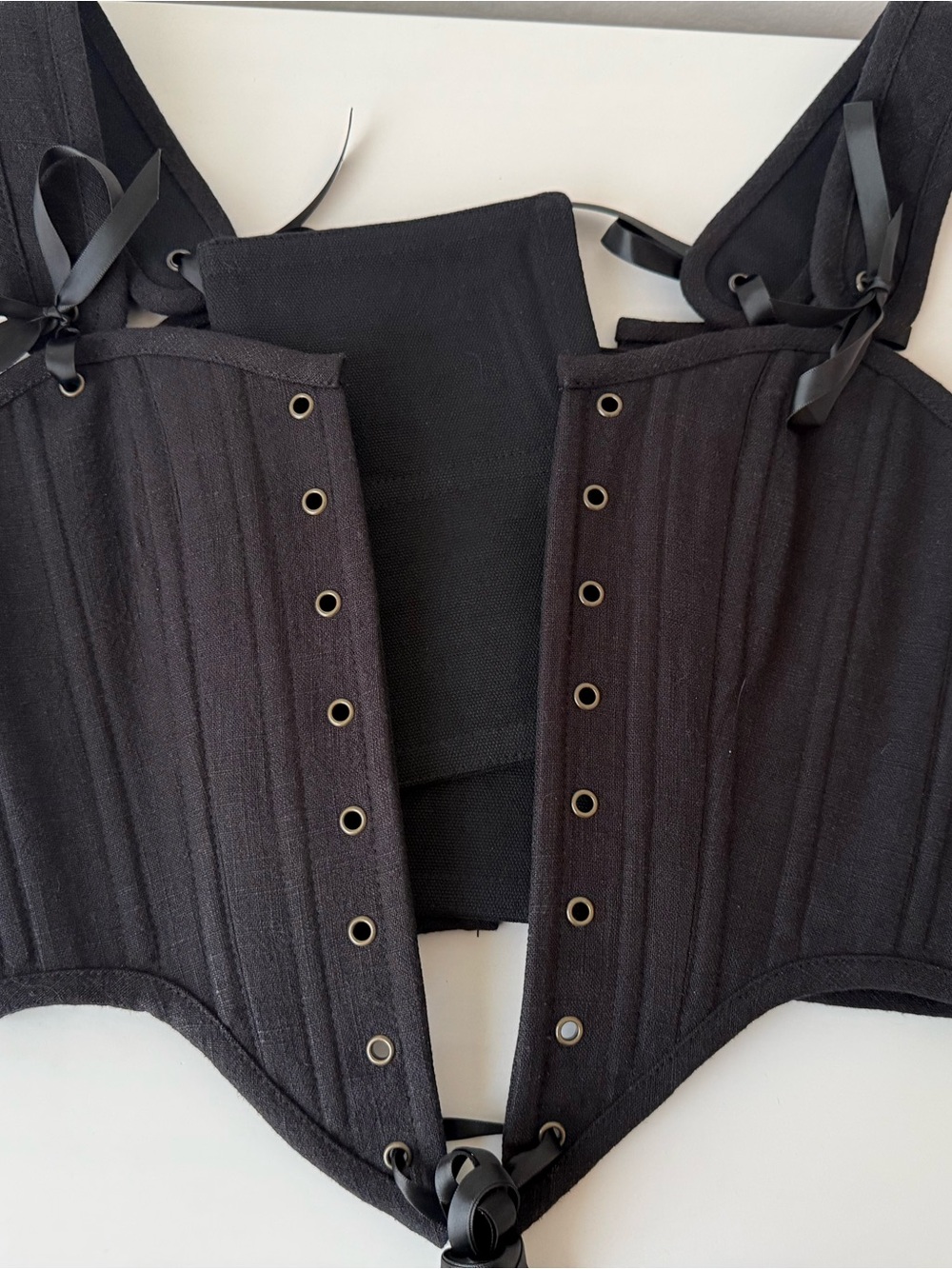 French Meadows black corset top size small - Picture 4 of 4